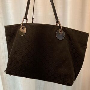 Gucci GG Canvas Tote Bag Pre-Owned